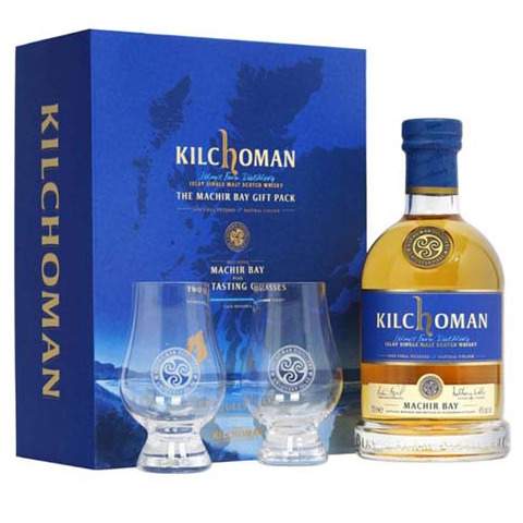 Kilchoman - Machir bay Gift Pack 70cl