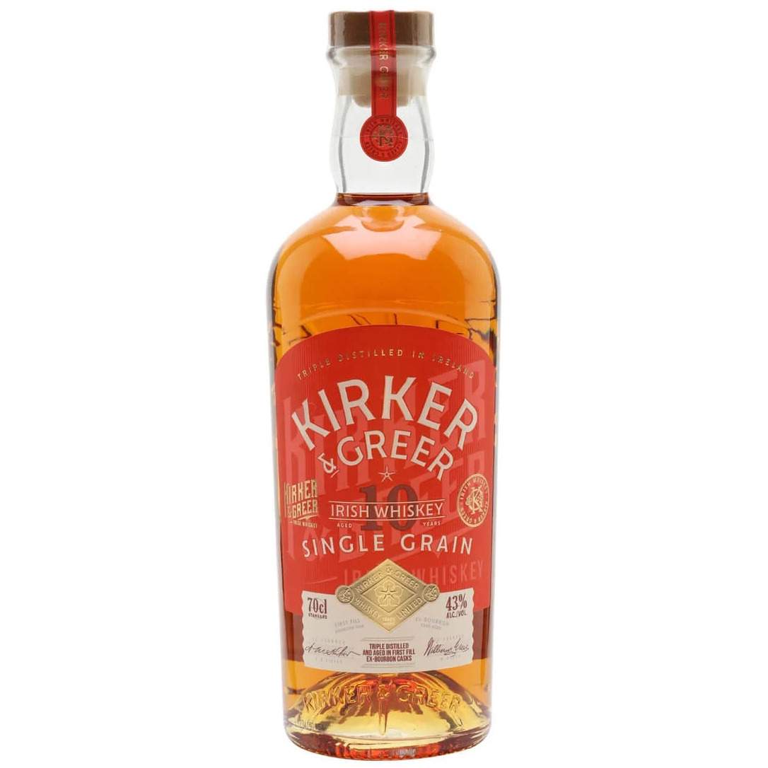 Kirker & Greer, 10 years - Shamrock Single Grain 70cl