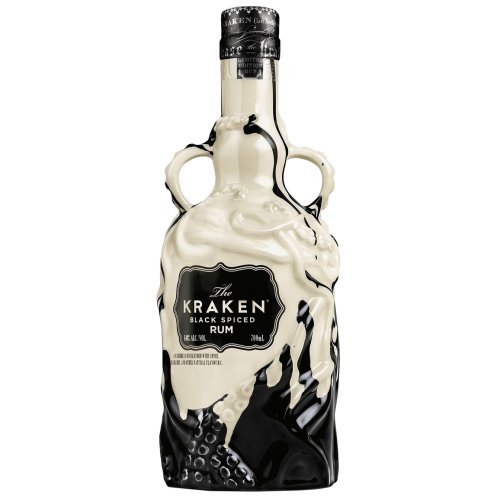 Kraken - Black Spiced Rum in White Ceramic Bottle 70cl