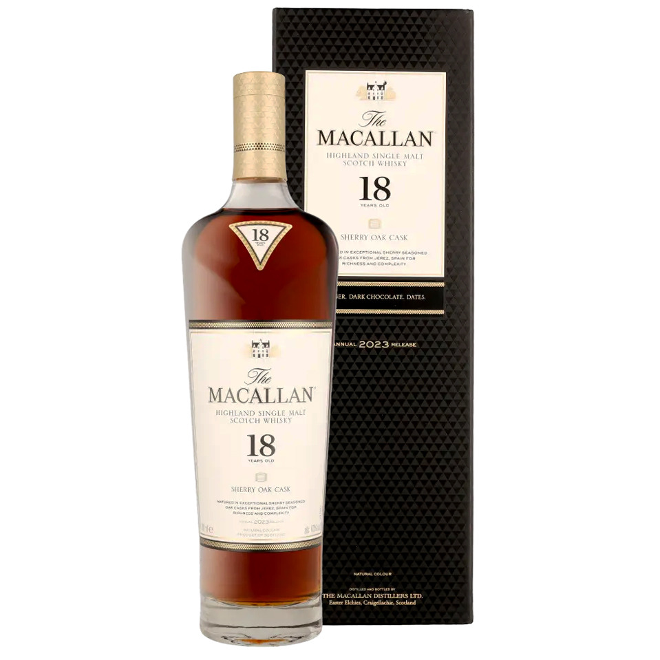 Macallan, 18 years - Sherry Oak 2023 70cl