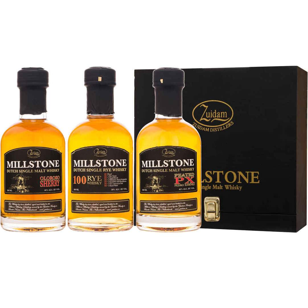 Millstone - Gift set in kist 60cl