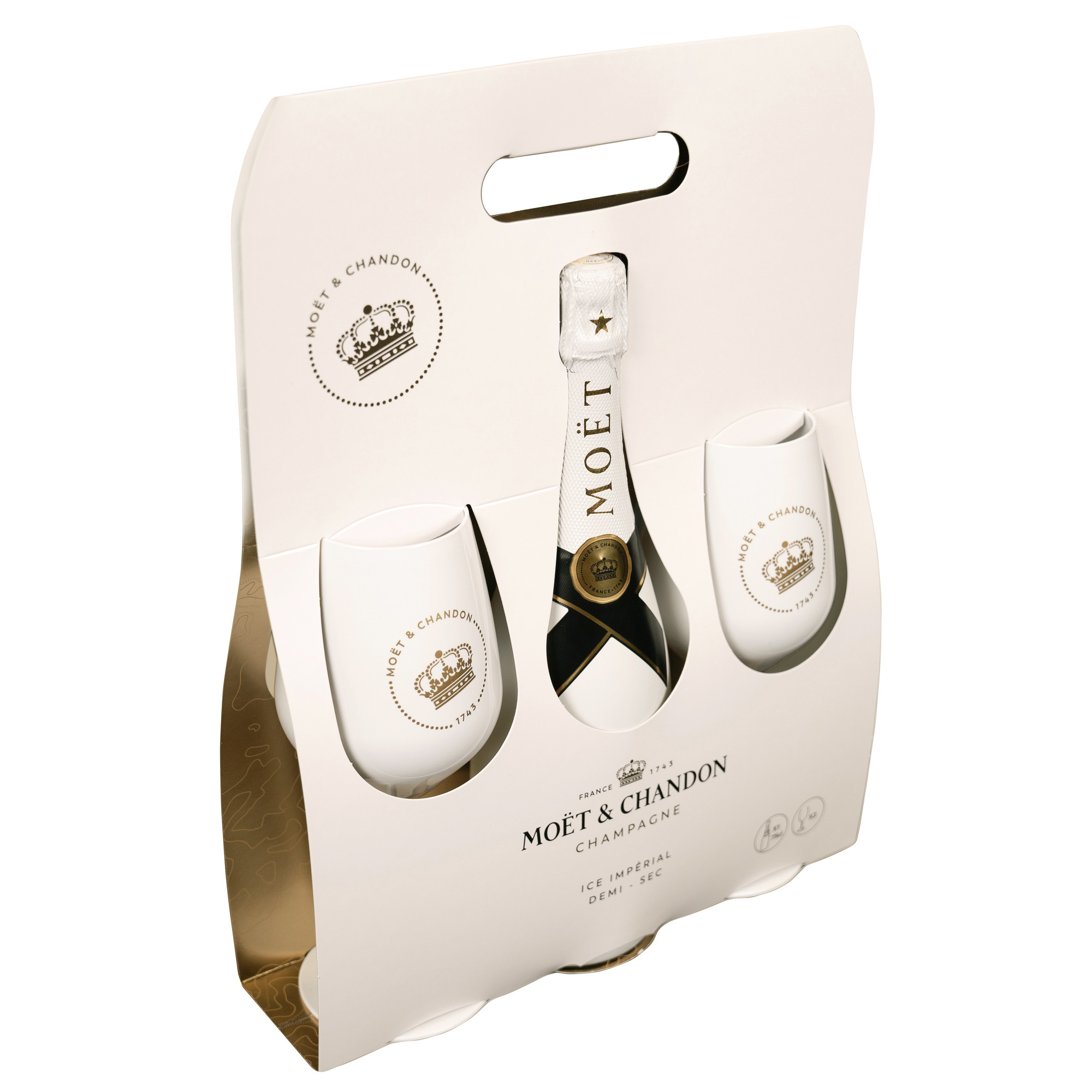 Moët & Chandon - Ice Impérial Cadeau set met 2 Glazen 75cl