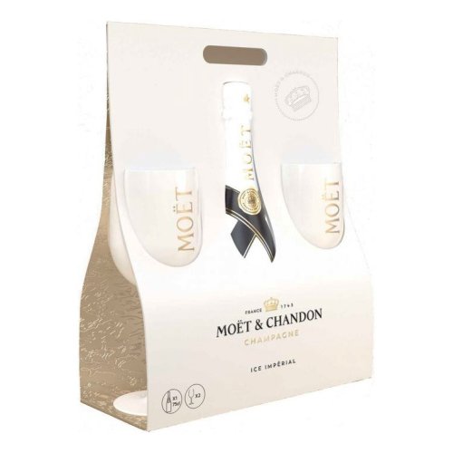 Moët & Chandon - Ice Impérial Giftpack 2 Glasses 75cl