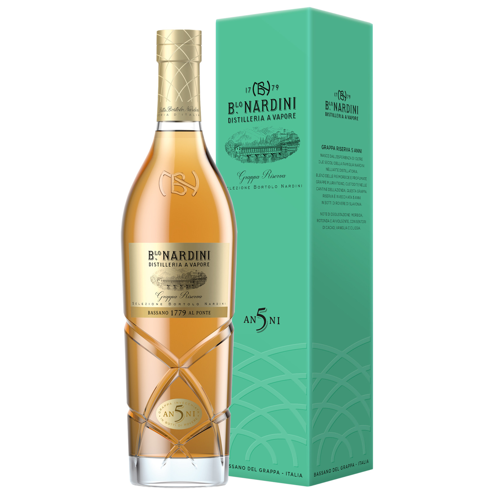Nardini - Grappa Riserva ,5 years 70cl
