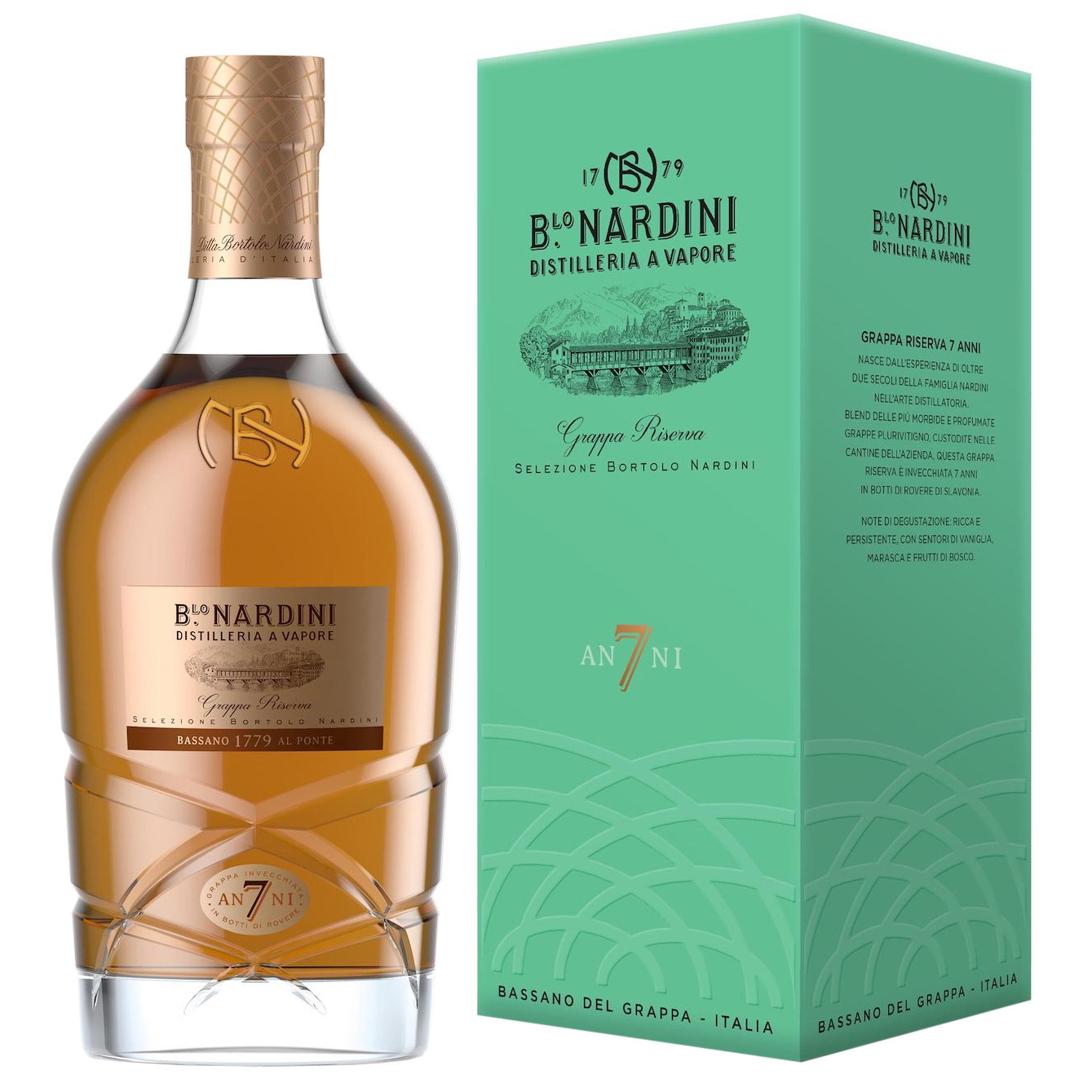 Nardini - Grappa Riserva ,7 years 70cl