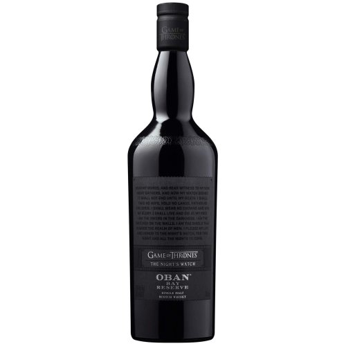 Oban Bay Reserve - Game of Thrones, The Night's Watch 70cl