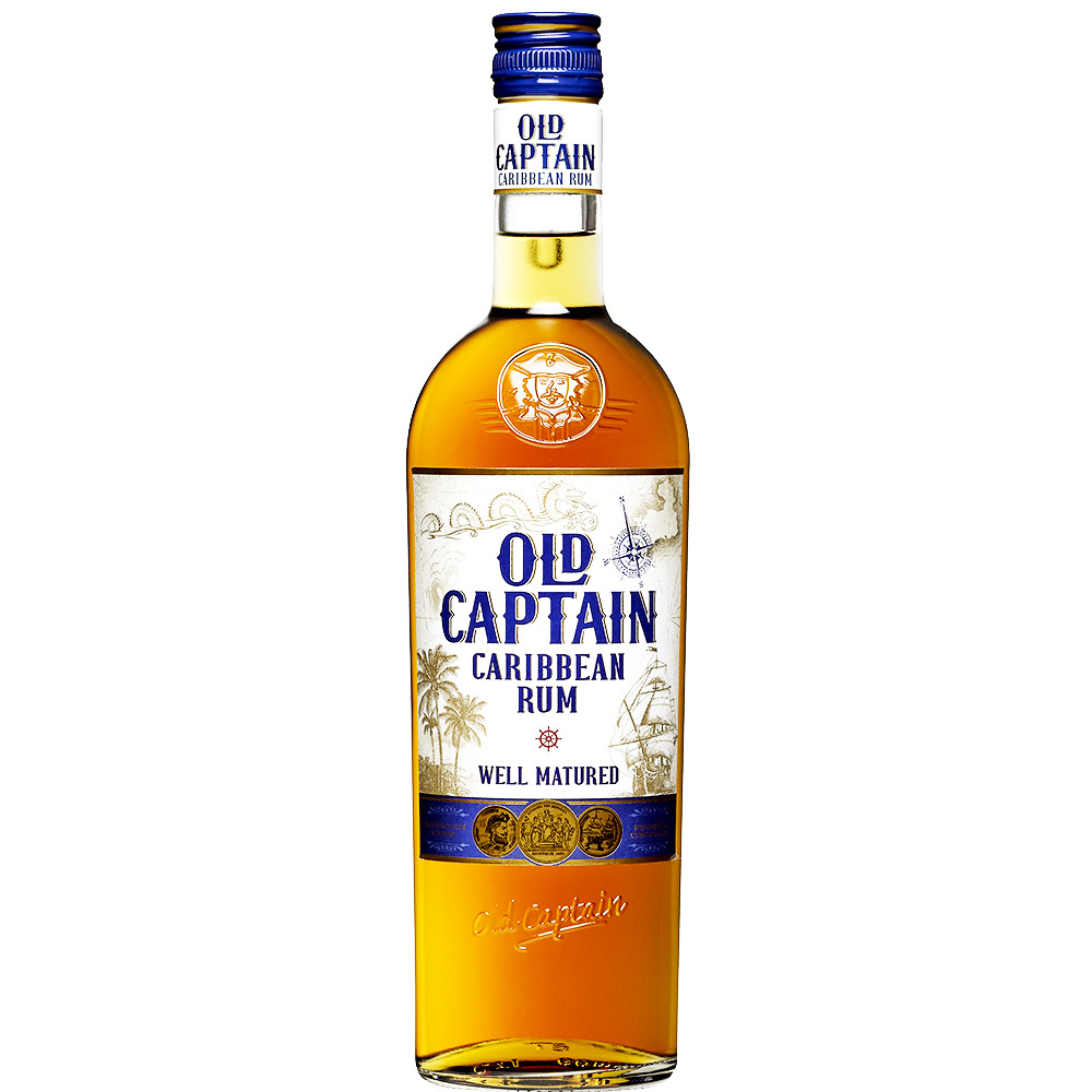 Old Captain - Brown Rum 1 liter