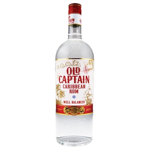 Old Captain - White Rum 1 liter
