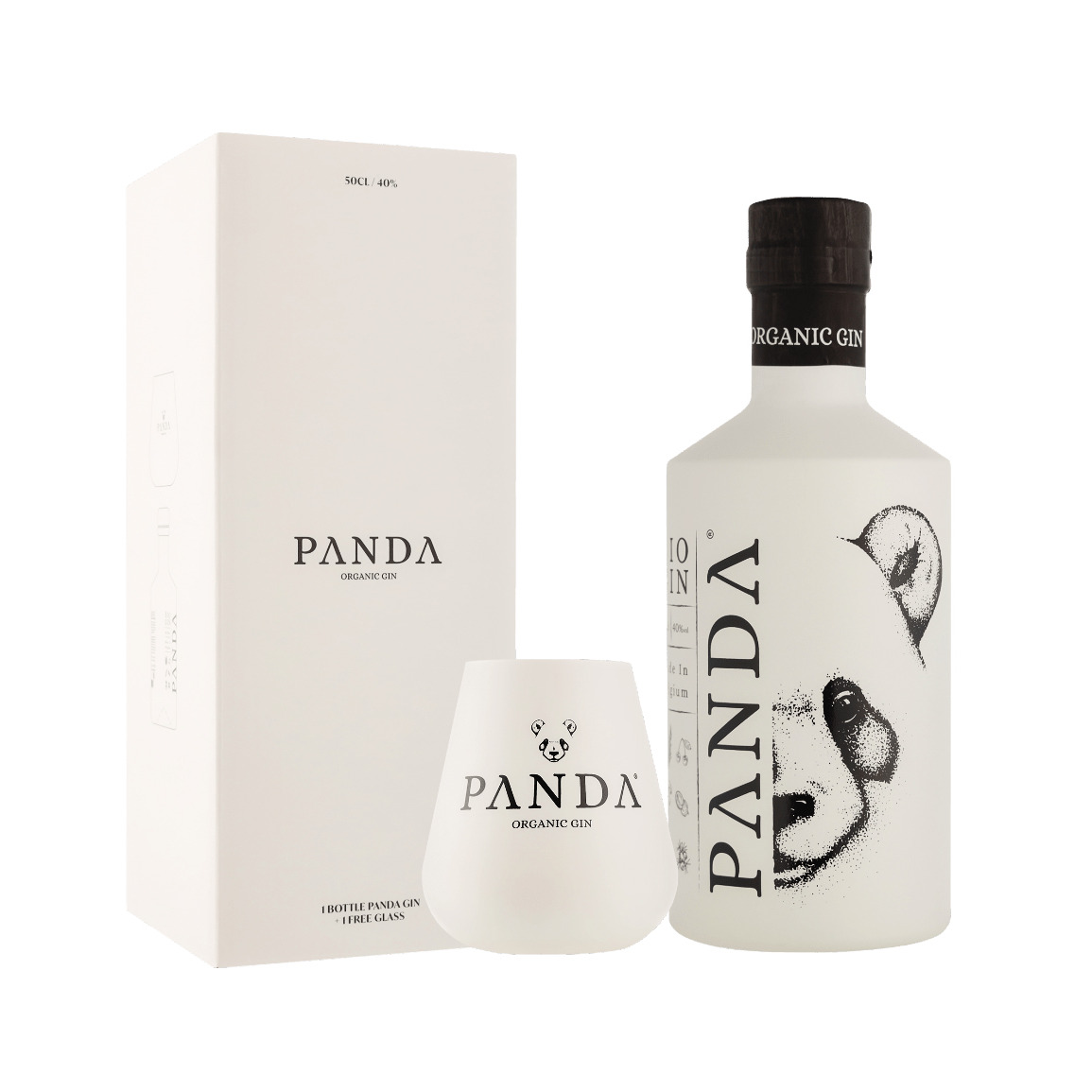 Panda Gin - Giftpack Glass 50cl