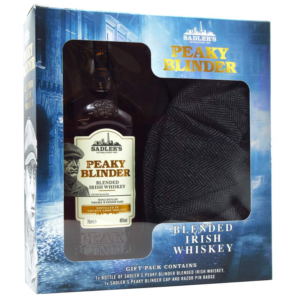 Peaky Blinder - Irish Whiskey Gift-Pack Cap 70cl