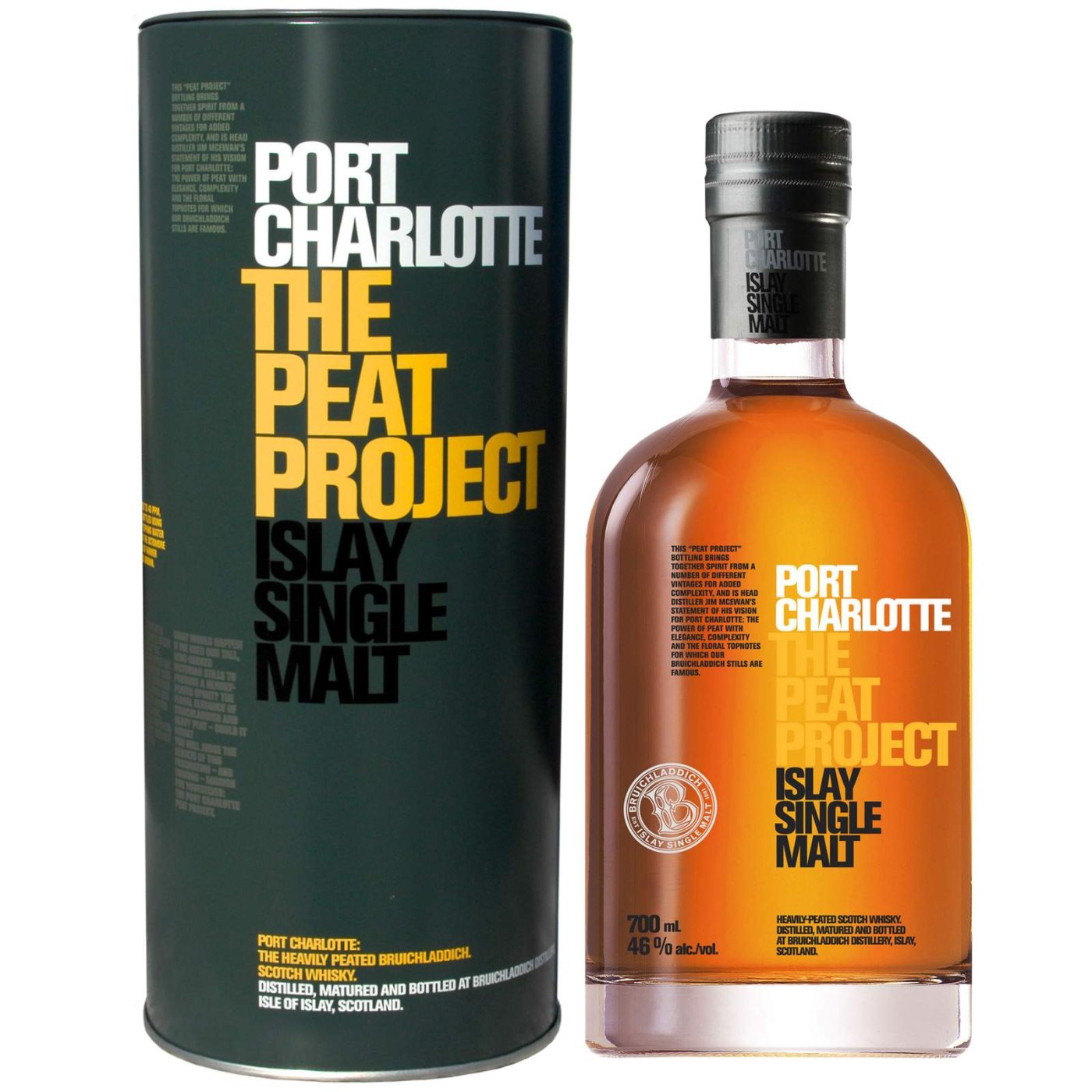 Port Charlotte - The Peat Project 70cl