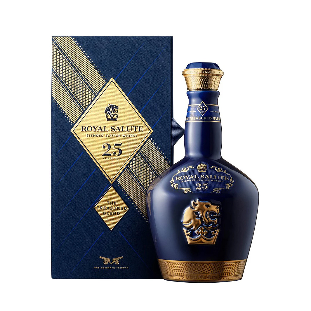 Royal Salute, 25 years - The Treasured Blend 70cl