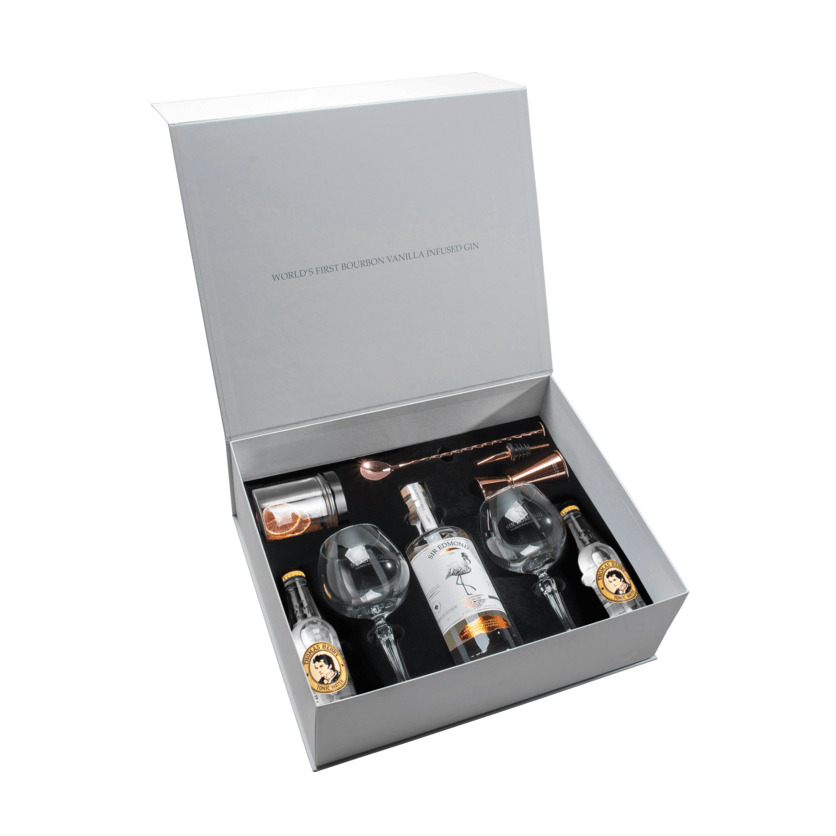 Sir Edmond Gin & Fever-Tree Indian Tonic + 2 Glasses 70cl