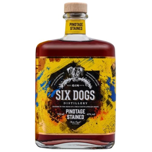 Six Dogs - Pinotage Stained Gin 70cl