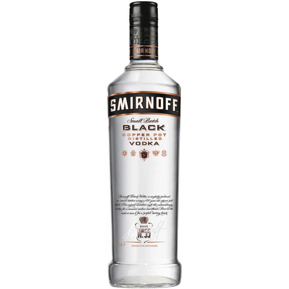 Smirnoff - Black 70cl