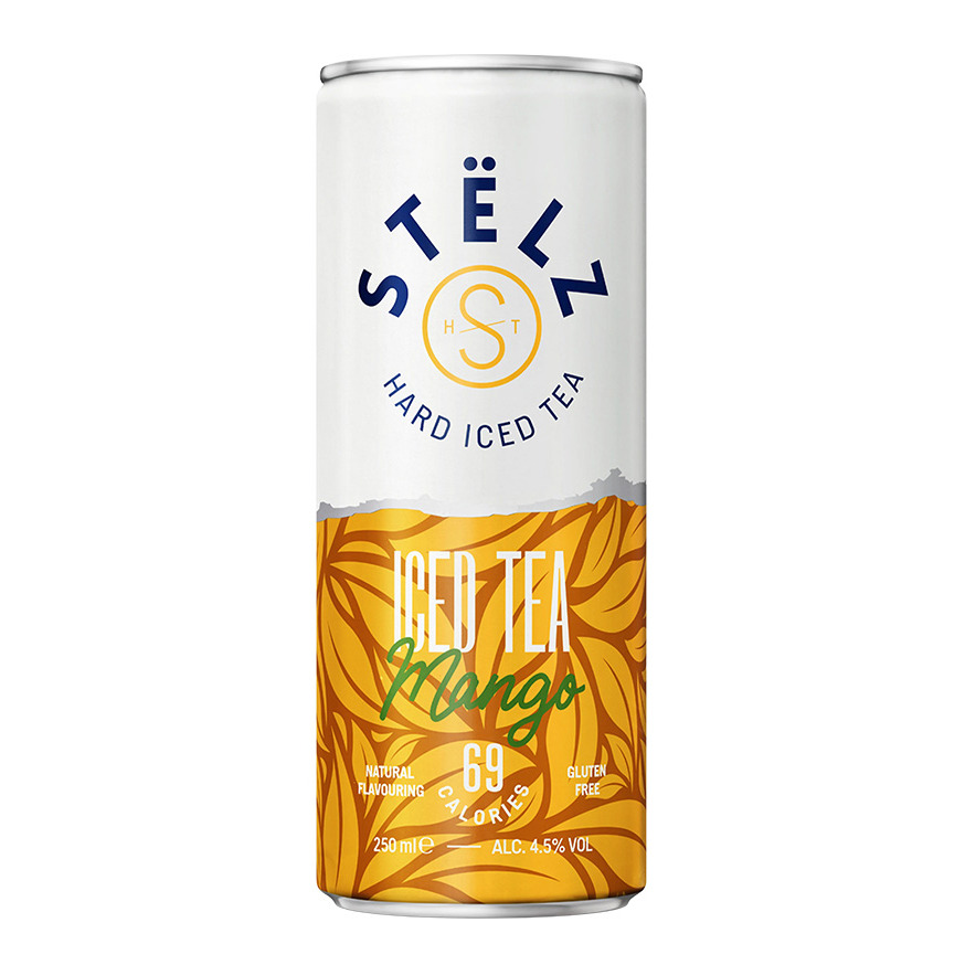 Stëlz - Hard Iced Tea Mango 250ml