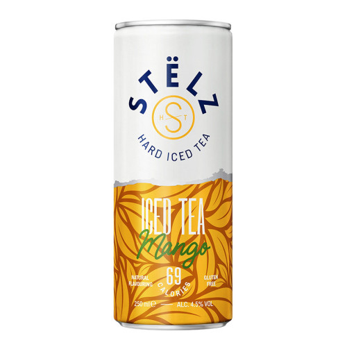 Stëlz - Hard Iced Tea Mango 250ml