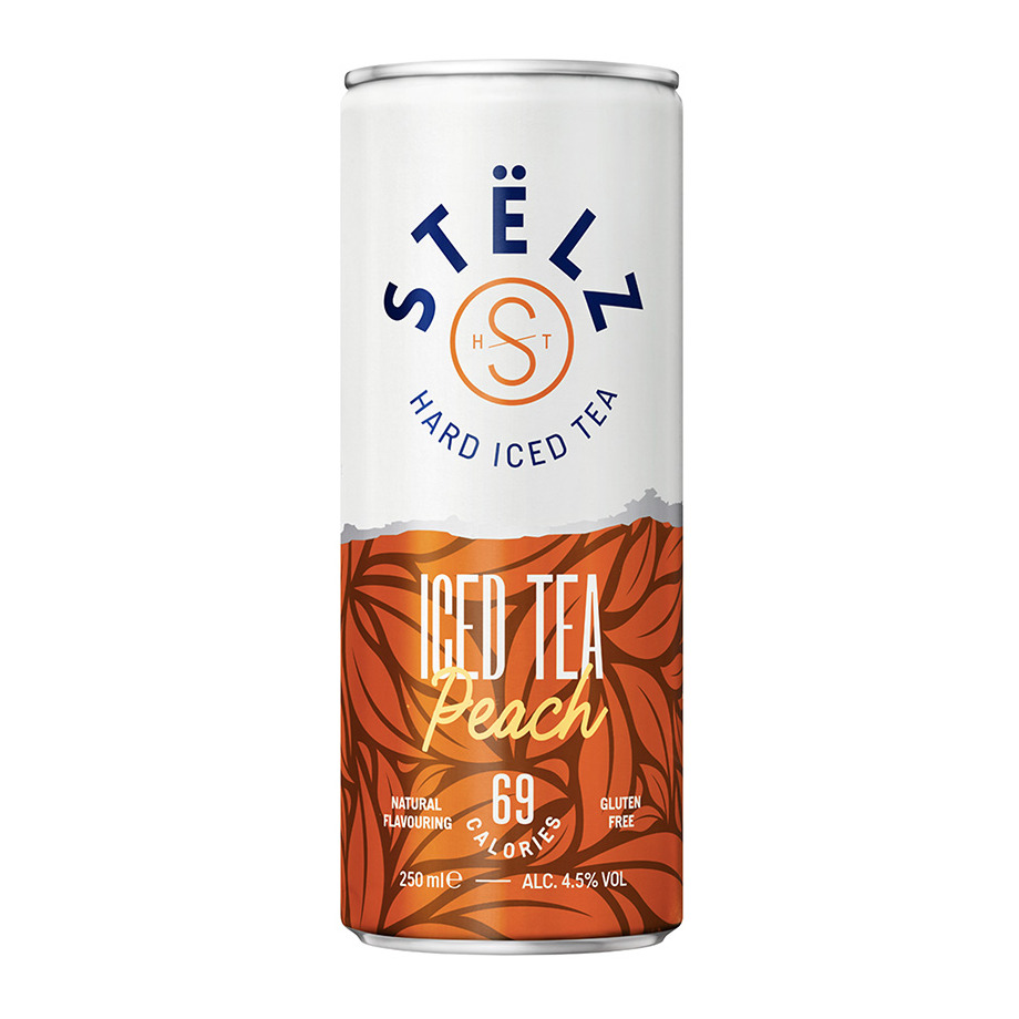 Stëlz - Hard Iced Tea Peach 250ml