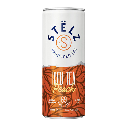 Stëlz - Hard Iced Tea Peach 250ml