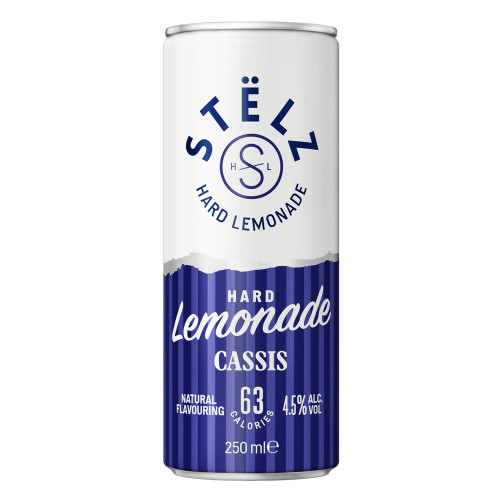 Stëlz - Hard Lemonade Cassis 250ml