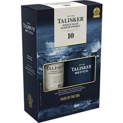 Talisker, 10 Y with Hip Flesk 70cl