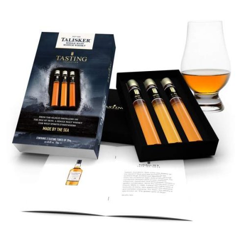 Talisker Tasting Collection 3 tubes in Gift Box