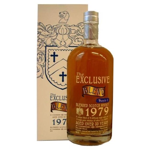 The Exclusive Blend, 33 years - 1979 batch 1 70cl