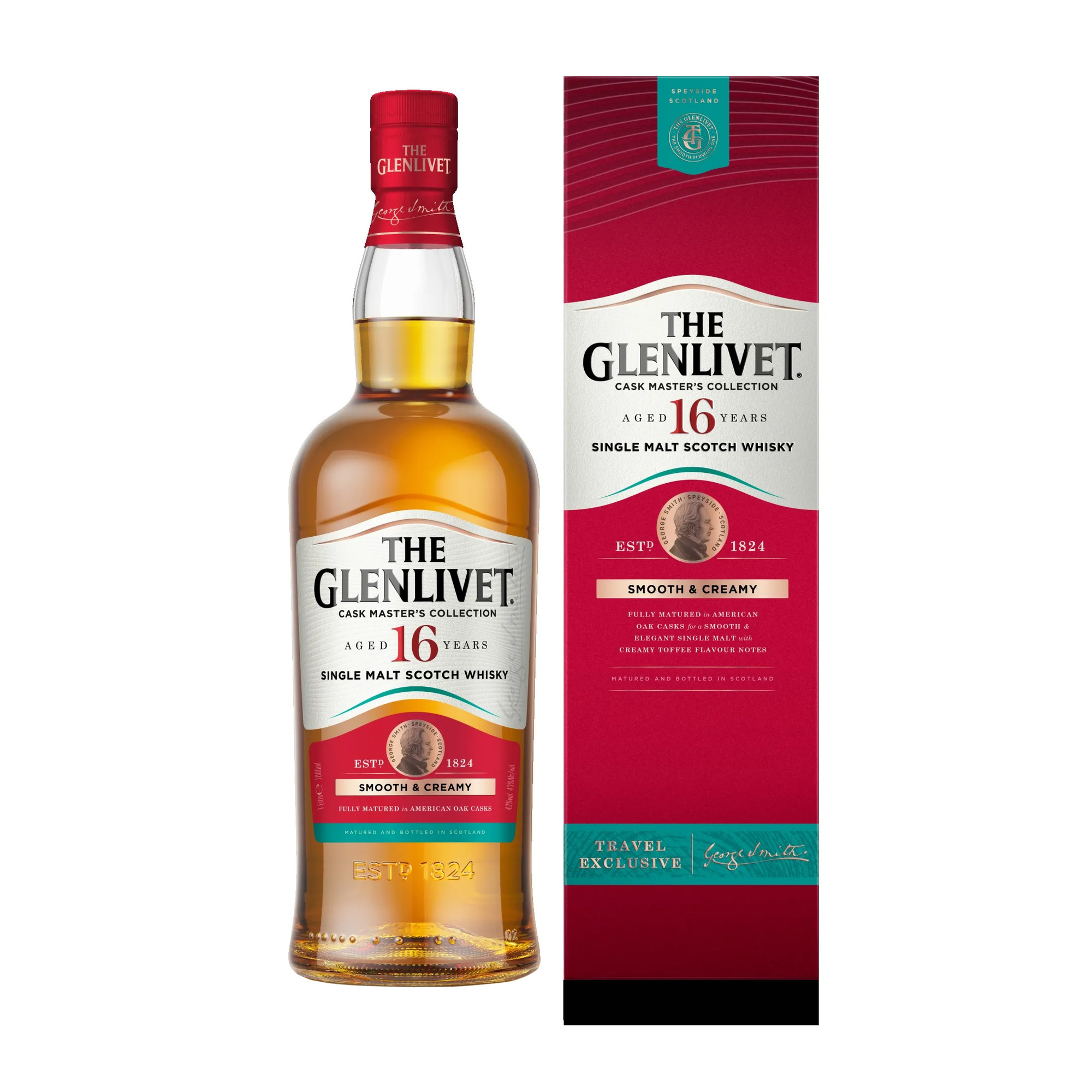 The Glenlivet, 16 years - Smooth & Creamy 70cl