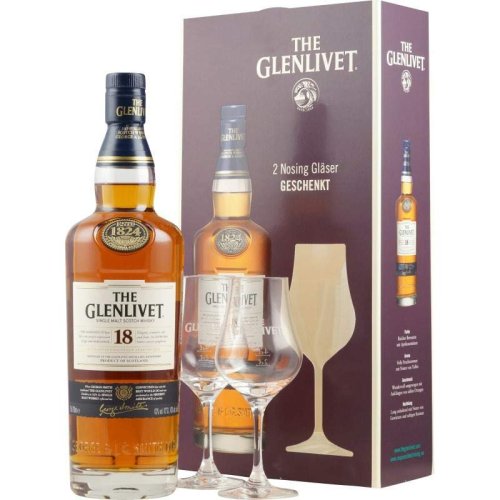 The Glenlivet, 18 years - geschenk 70cl