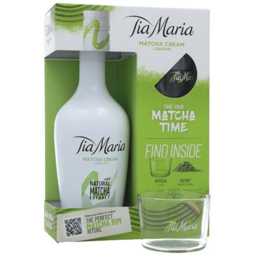 Tia Maria - Matcha Cream Giftpack Glass 70cl