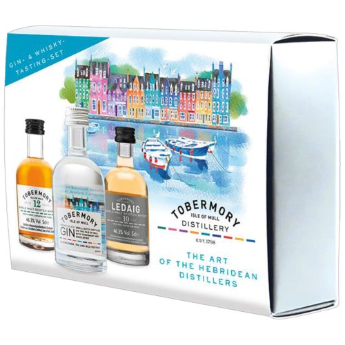 Tobermory Distillery Mini Gift Set 150ml