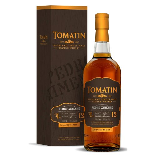 Tomatin, 12 years - Cuatro PX 70cl