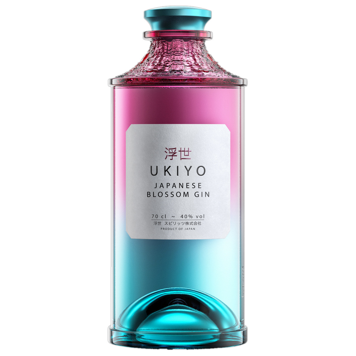 Ukiyo - Japanese Blossom Gin 70cl