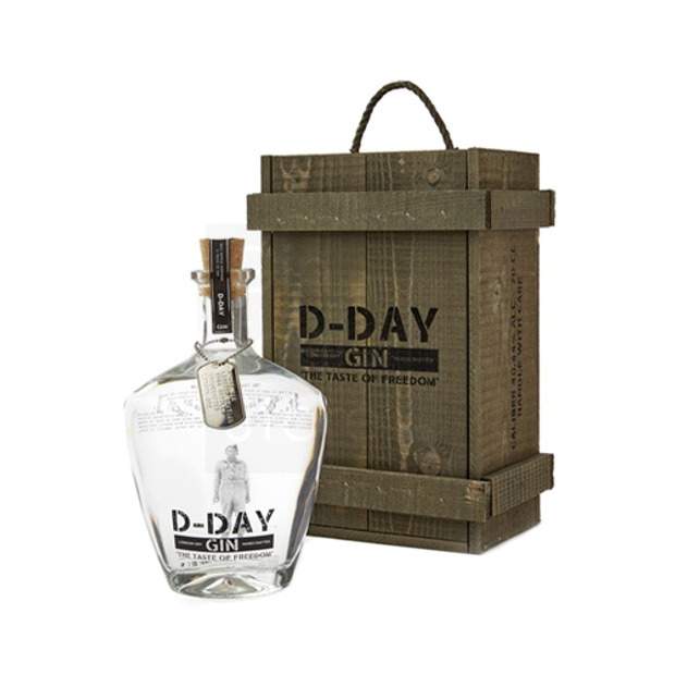 V-Day + Wooden Giftbox 70cl