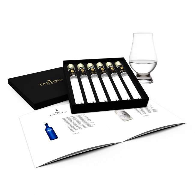 Vodka Tasting Collection 6 Tubes in Luxe Doos, Set 2