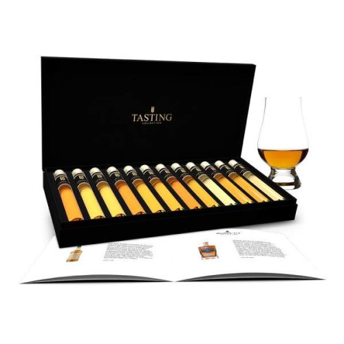 Whisky Tasting Collection 12 Tubes in Luxe Gift Box, Set 1