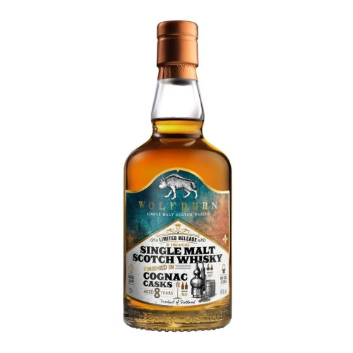 Wolfburn, 8 Y - Cognac Cask Finish 70cl