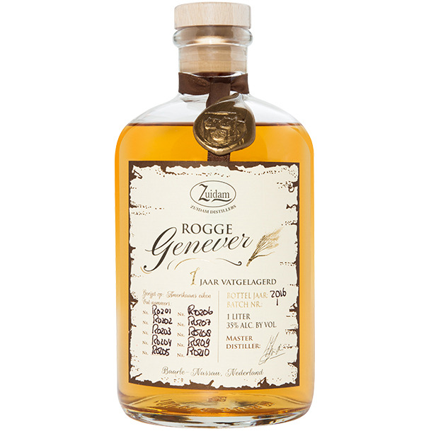 Zuidam - Rogge Genever, 1 years 1 liter