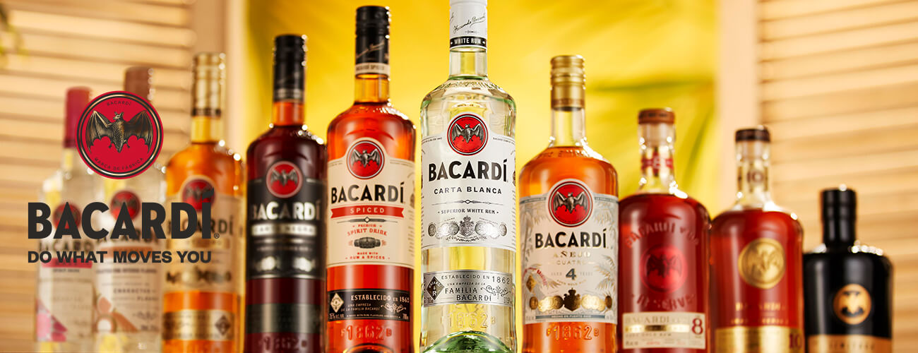 Bacardi Rum Alle Smaken Soorten