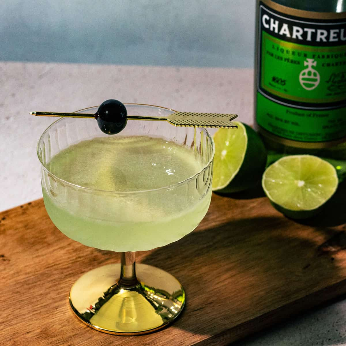 Groene Chartreuse in de cocktail The Last Word
