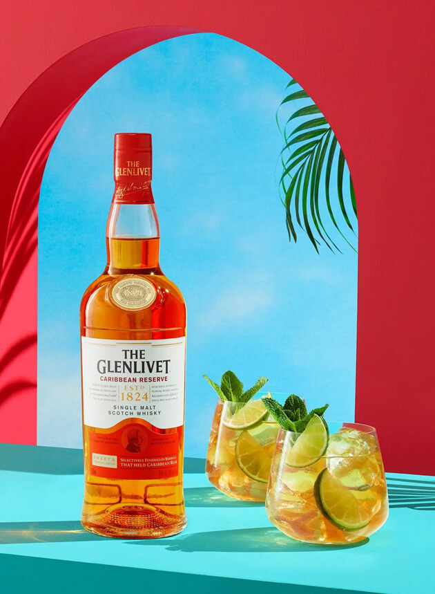 The Glenlivet whisky fles